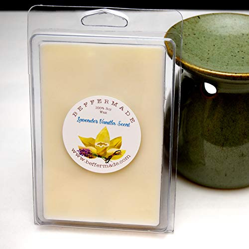 Lavender Vanilla Wax Melt  Soy Wax Melt Bar  6 oz