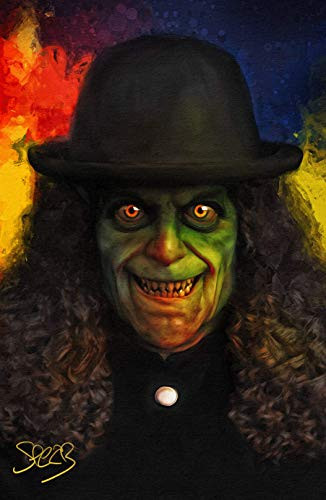 Signed Mark Spears Monsters Premium Print  The Man In The Bowler Hat  Full Bleed Comic Book Art 11x17 Horror Movie Monster Poster