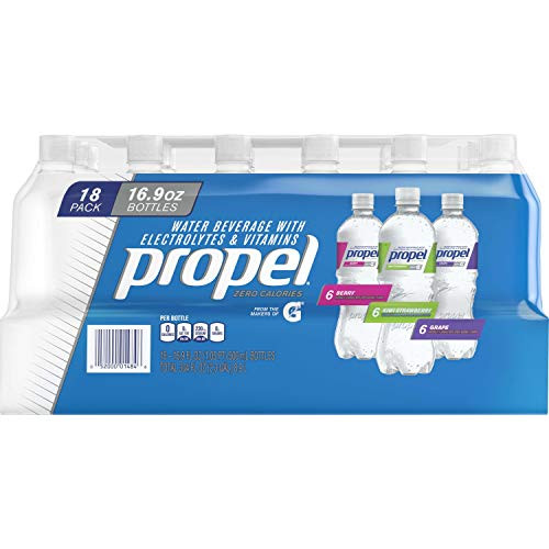 Propel Workout Water Variety Pack  16.9 Fl. Oz.  18 Count  Pack of 2