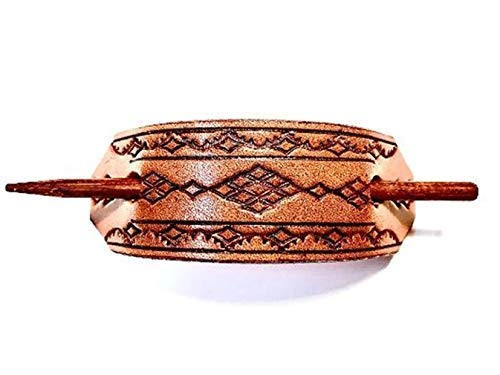 LEATHER HAIR CLIP LEATHER HANDMADE HANDCRAFTED HAND TOOLED HAIR BARRETTE WITH STICK PONYTAIL BARRETTE PONYTAIL HOLDER HAIR CLIP HAIR ACCESSORIES PONYTAIL CLIPS 4 GREAT COLORS LEATHER HAIR CLIP LEATHER HANDMADE HANDCRAFTED HAND TOOLED HAIR BARRETTE WITH STICK PONYTAIL BARRETTE PONYTAIL HOLDER HAIR CLIP HAIR ACCESSORIES PONYTAIL CLIPS 4 GREAT COLORS