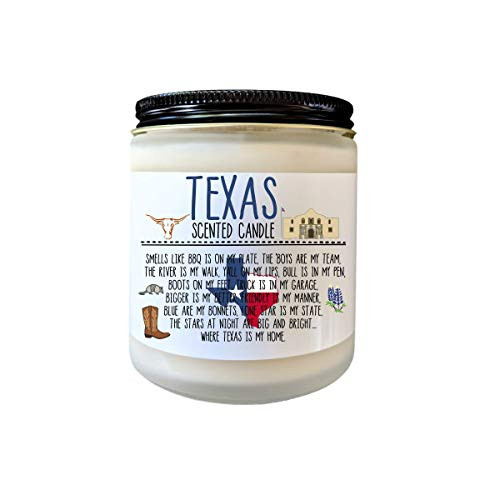 Texas Candle State Candle Texas Gift Moving Gift New Home Gift Texas is My Home State Pride Texas Pride Realtor Gift Texas Forever