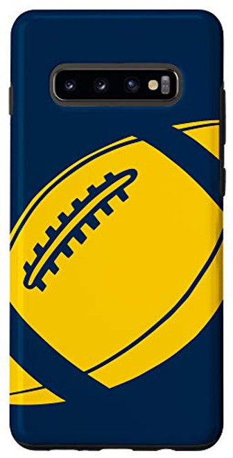 Galaxy S10 Plus Michigan MI Football fan gift Case Galaxy S10 Plus Michigan MI Football fan gift Case