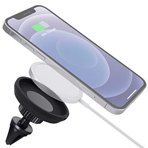 ICARERSPACE Air Vent Car Stand Holder Compatible for Magsafe  360 Degree Rotation Car Mount Designed for MagSafe Charger