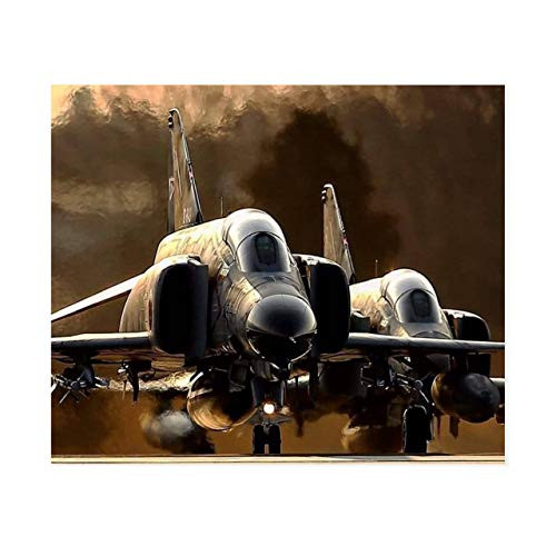 United States Air Force- F4 Phantom II Interceptor Fighter Jet -10 x 8 inch  Military Aircraft Wall Print-Ready to Frame. Home-Office-Military School Decor. Perfect Sign for Game Room-Garage-Man Cave