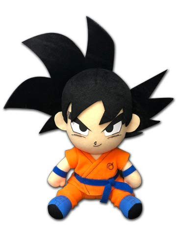Great Eastern GE-52337 Dragon Ball Super Goku Sitting Pose Plush, 8"