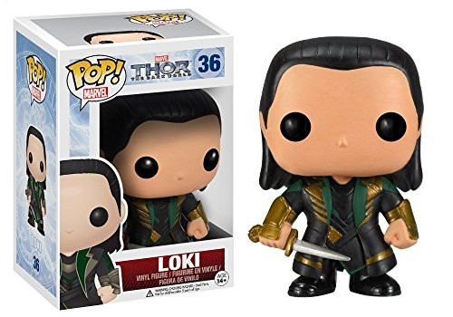 Funko POP Marvel Bobble Thor Movie 2 Loki Action Figure Funko POP Marvel Bobble Thor Movie 2 Loki Action Figure