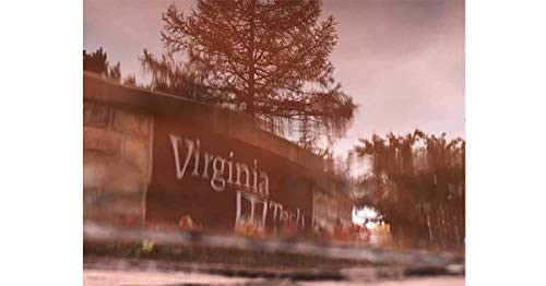 Virginia Tech 11x14 Photograph Print- Grad Virginia Tech University VT Hokies NCAA
