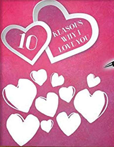 10 Reasons Why I Love You Present Gift for Him Gift for Her Wall Art Custom Personalized Signature Sign Unframed