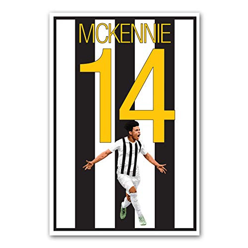 Weston McKennie Poster - Juventus Soccer Print - Soccer Art - Unframed Football Print - Soccer Decoration - Mckennie Soccer Poster - Graphics 17 - Weston McKennie Football Art - USMNT