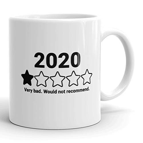 Funny 2020 Coffee Mug 2020 Very Bad Pandemic 11oz 15oz Tea Cup For 2020 Social Distancing Elections Politics Quarantine Gift For Friends Husband Wife Mom Dad