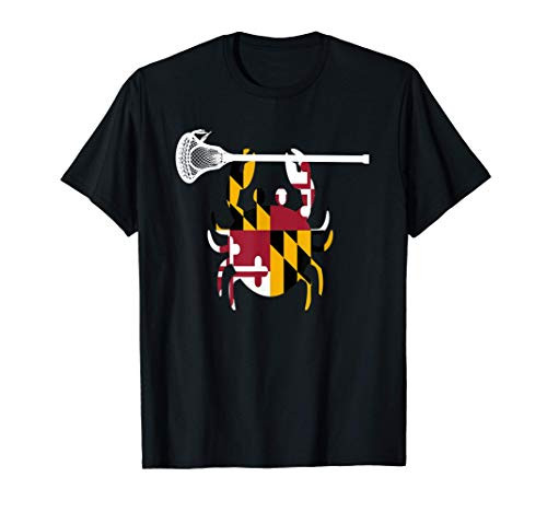 Maryland Crab Lacrosse Boys T-Shirt Stick LAX Sister Brother T-Shirt Maryland Crab Lacrosse Boys T-Shirt Stick LAX Sister Brother T-Shirt