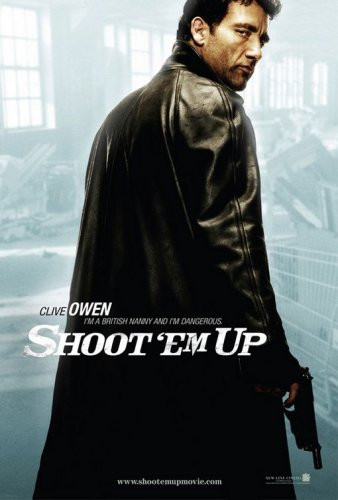 Shoot  Em Up  Original 27x40 Double-sided Advance  Owen  Movie Poster