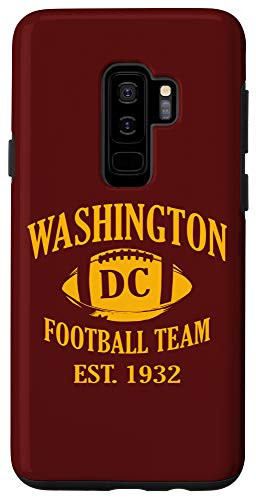 Galaxy S9 Plus Vintage Washington Football DC Sports Team Novelty Gift Case