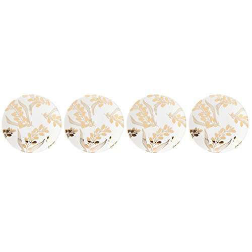 Lenox 869013 4 Piece Goldenrod Tidbit Plate Set