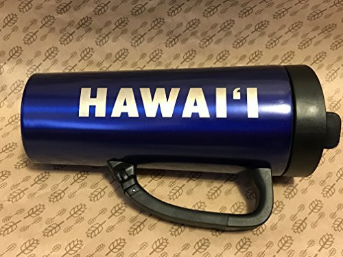 2016 Starbucks Hawaii Blue Travel Coffee Mug/Tumbler w/ Detachable Clip Handle