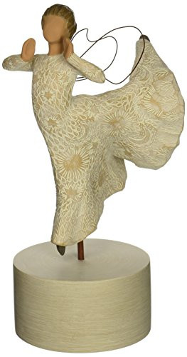 Willow Tree hand-painted sculpted Musical, Song of Joy