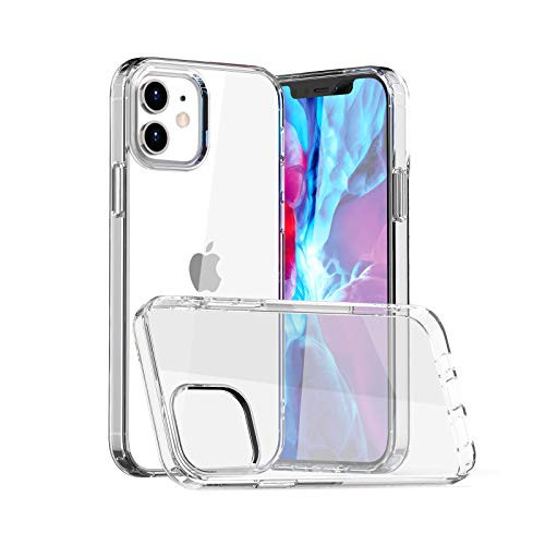VATI Compatible with iPhone 12 Mini Case Cover  Soft TPU Clear iPhone 12 Mini Cases for iPhone 12 Mini 5.4 Inch  Crystal Clear