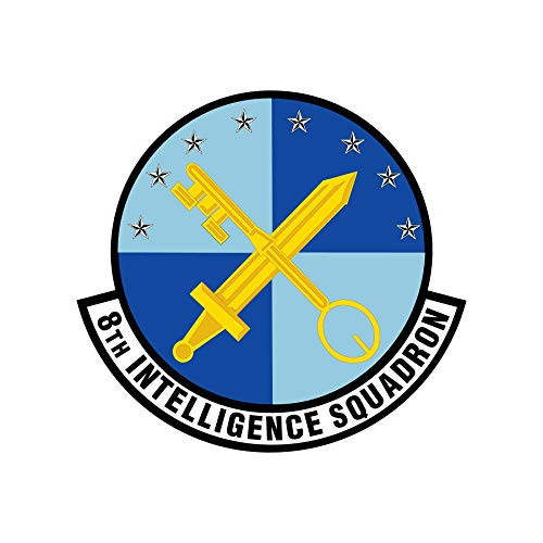 8th Intelligence Squadron Vinyl Decal - Variety of Sizes Available