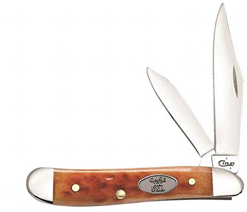 Case Pocket Worn Whiskey Bone Cv - Standard Jig Peanut (6220 Cv) 23009 Pocket Worn Whiskey Bone Cv - Standard Jig Peanut (6220 Cv)
