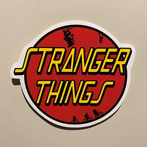 Stranger Things Sticker - Stranger Things - Netflix - Stranger Things Santa Cruz Sticker - Eleven - Stranger Things Decal