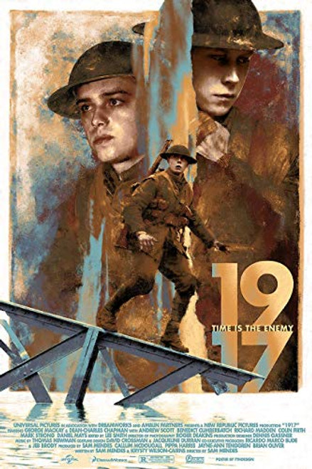 1917 poster  No frame Poster  Vintage Retro Art Print  Wall Art Print  Minimalist Movie Poster  Custom Poster  Home decor