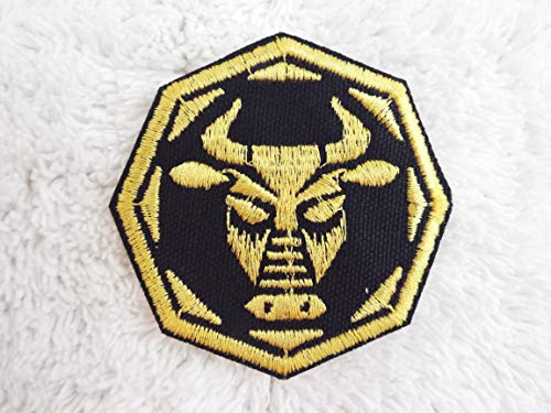TAURUS Astrology ZODIAC Sign Embroidered Iron-on Patch