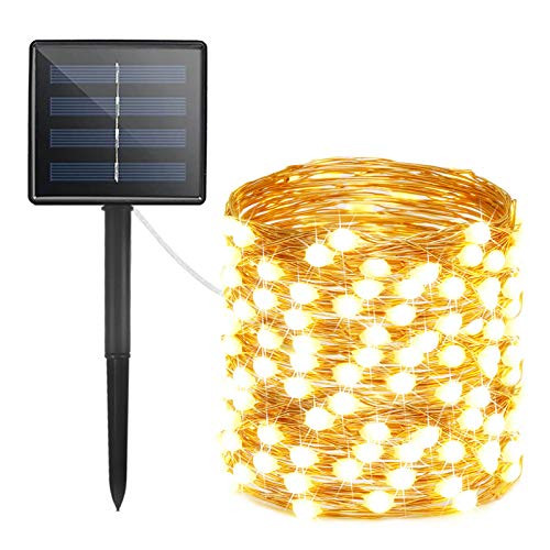 Albelt Upgraded Solar Christmas Lights 200 LED Solar Lights Outdoor String Waterproof Copper Wire 8 Modes Fairy Lights for Wedding Patio Garden Yard Party Warm White Albelt Upgraded Solar Christmas Lights 200 LED Solar Lights Outdoor String Waterproof Copper Wire 8 Modes Fairy Lights for Wedding Patio Garden Yard Party Warm White