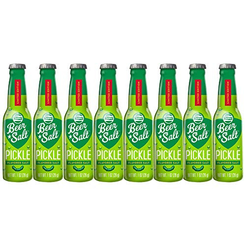 Twang Pickle Beer Salts  Pickled Flavored Beer Salts  Pack of 8 Bottles  1.0 oz Each Bottle