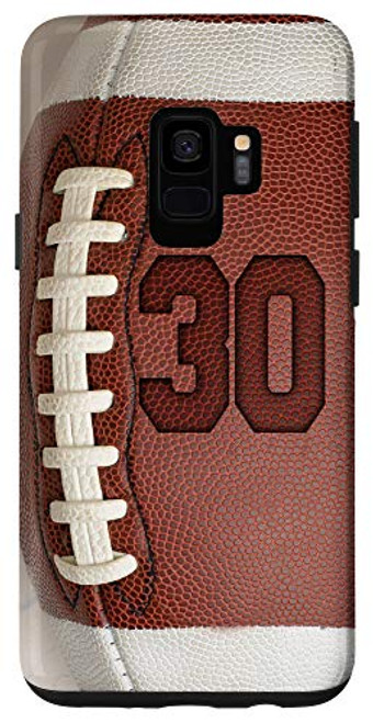 Galaxy S9 Football Fan 30 Jersey No 30 Football Lover Phone Case Gift Case Galaxy S9 Football Fan 30 Jersey No 30 Football Lover Phone Case Gift Case
