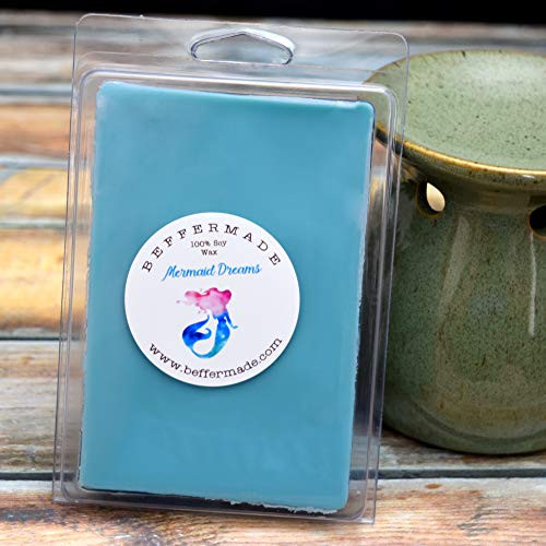 Mermaid Dreams Wax Melt  Jumbo Soy Wax Melt  6 oz
