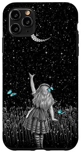 iPhone 11 Pro Max Wonderland Smiling Starry Night - Alice In Wonderland Case