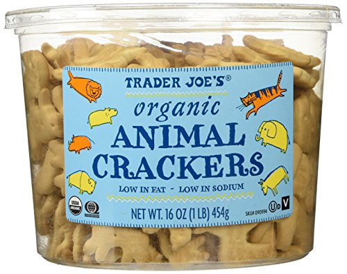 Trader Joes Organic Animal Crackers 16 Oz.