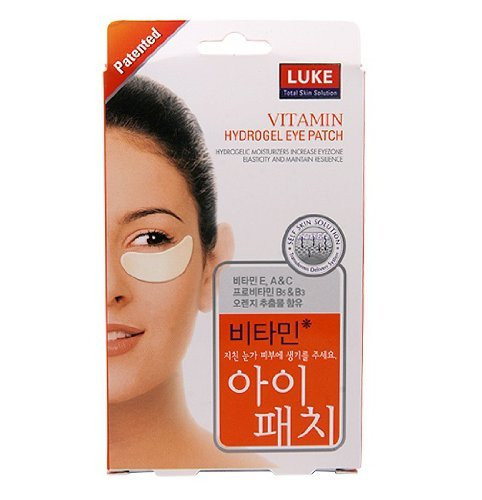 Luke Eye Patches Dark Circle Pads Vitamin Hydrogel Sheets 10 Pairs  20 Sheets
