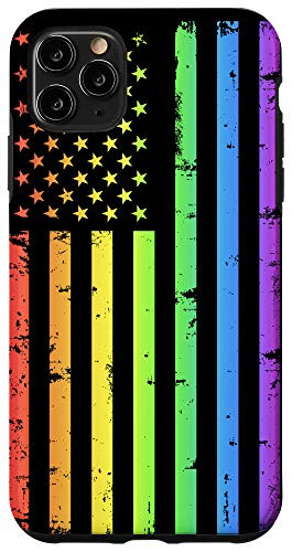iPhone 11 Pro Max Rainbow American Flag Gay Pride LGBT Case