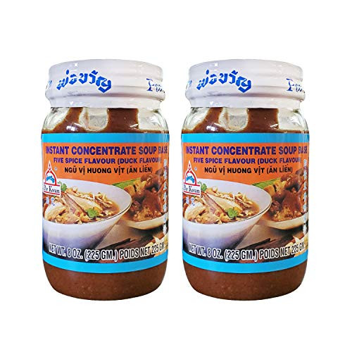 Por Kwan Instant Concentrate Soup Base 2 Packs  Duck Five Spice Soup Base