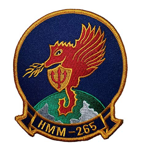 HMM-265 Dragons Squadron Patch- Sew On
