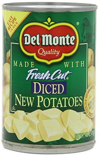 Del Monte Diced New Potatoes 14.5 Oz  Pack of 6