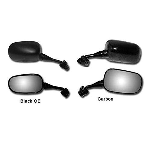 Emgo 20-80563 Carbon Right Side Replacement Mirror for Yamaha YZF R6