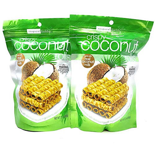 Tropical Fields Crispy Coconut Rolls Pack Of 2 2 Pack Tropical Fields Crispy Coconut Rolls Pack Of 2 2 Pack