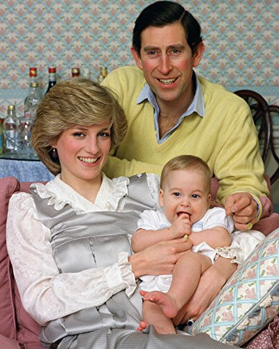 Princess Diana  and  Prince Charles  and  William 8 x 10   8x10 Photo Picture *SHIPS FROM THE USA*