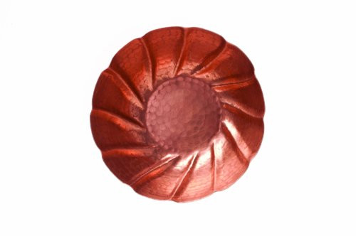 Sertodo Copper, Aphrodite Bowl, Hand Hammered 100% Pure Copper, 7 inch diameter