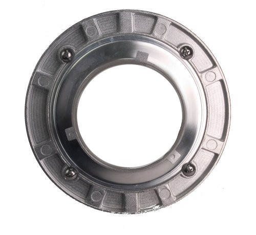 Interfit ASA1011 SpeedRing to Fit Novatron Strobe Heads (Silver)
