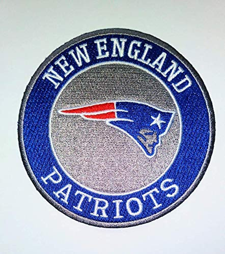 patriots iron on embroidered EMBROIDERY patches patch SIZE 4.0 INCHES new