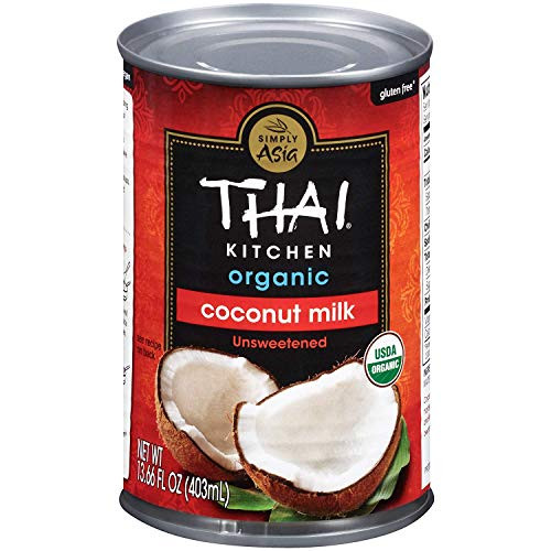 Thai Kitchen Organic Unsweetened Coconut Milk  13.66 fl oz  Pack of 6   Limited Edition
