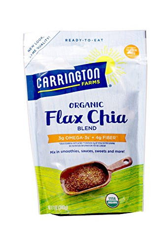 Carrington Farms  Ready To Eat Flax Chia Blend  12 oz  340 g  - 2pcs