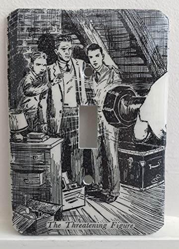 Nancy Drew Hardy Boys Vintage Book Mystery Detective Switch Plate Switchplate Wallplate Light Cover