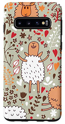 Galaxy S10 Spring Vibe Hello Spring Sheep Gift For Sheep Lover Phone Case