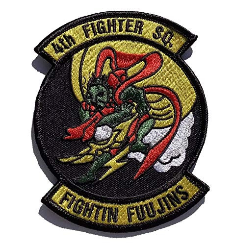 4th Fighter Squadron Fighting Fuujins Patch  Sew On