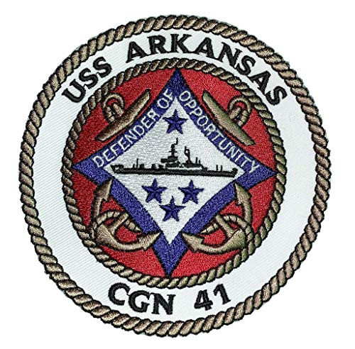 USS ARKANSAS CGN-41 Patch  Sew On