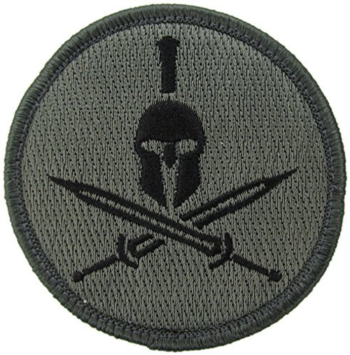 Spartan Helmet Morale Patch  ACU Dark  Foliage Green